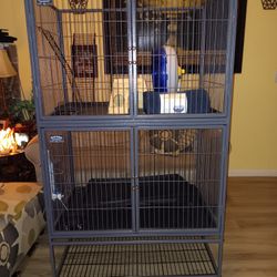 Ferret Nation Cage Model 182 With Extras