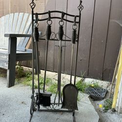 Fireplace Poker Set