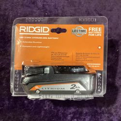 🧰🛠RIDGID 18V 2.0 Ah Lithium-Ion Battery Pack NEW!-$40!🧰🛠