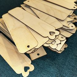 Custom Wooden Bookmarks 