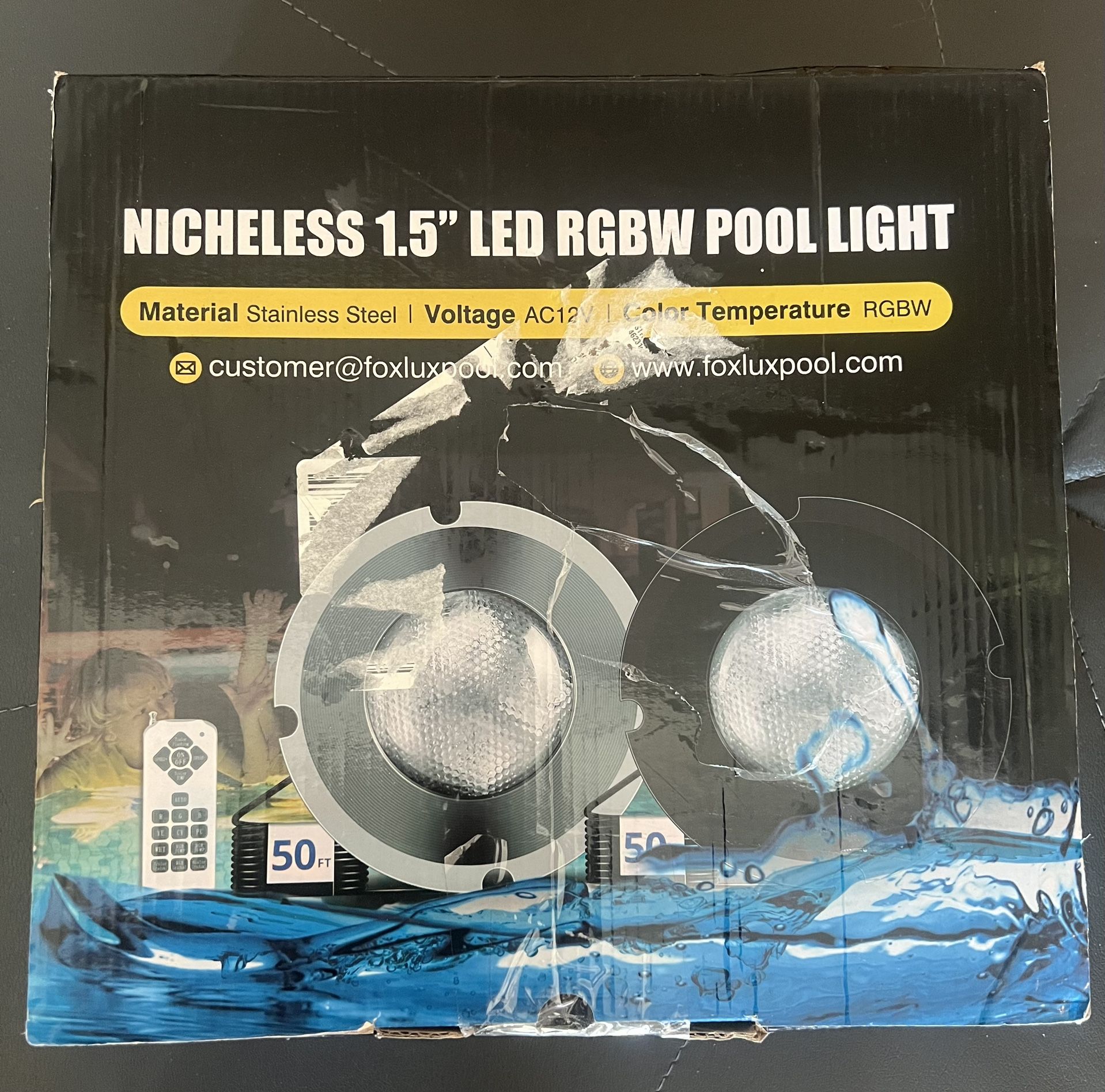 Nicheless LED Pool Light