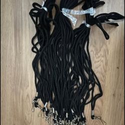 30 New Black Badge Lanyards