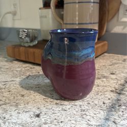 Unique Pottery Mug 