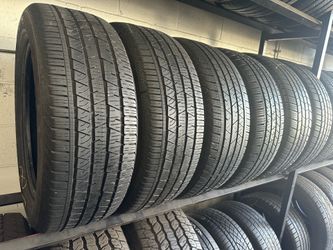SET OF TIRE 285 45 20 CONTINENTAL 85% LIFE