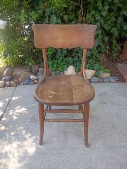 Chair - Desk Chair - Solid Wood - Very Sturdy