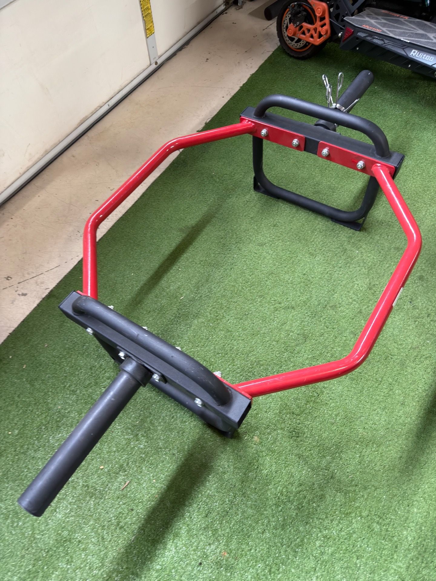 Trap Bar Hex Bar, 2-Inch Hex Barbell, 500 LBS Capacity Shrug Bars, Weightlifting and Strength Training Equipment, Home Gym for Squats, Deadlifts, Shou