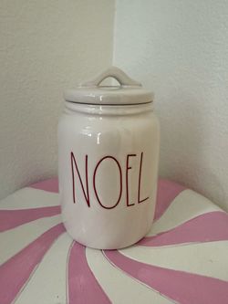 RAE DUNN NOEL BABY CANISTER