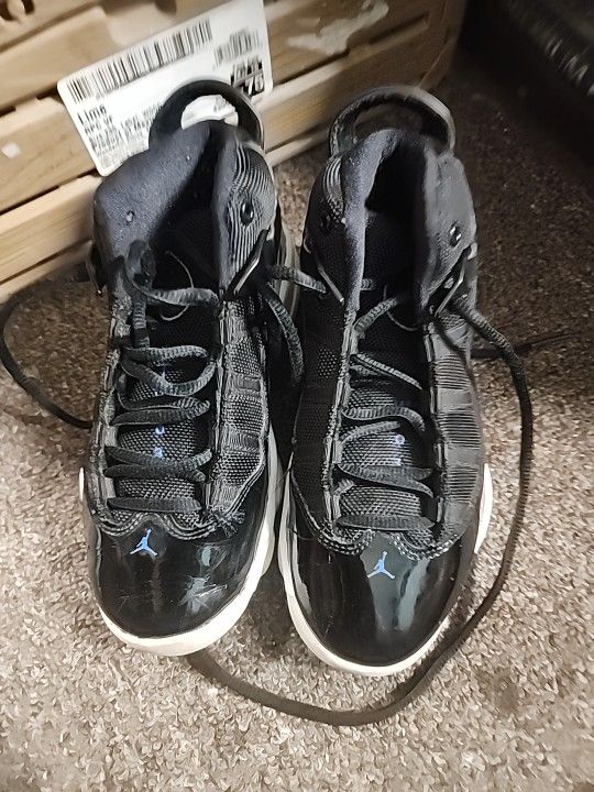 Nike Toddler Shoes Size 13.5C Jordan 6 Rings (PS) With Box 323432-016