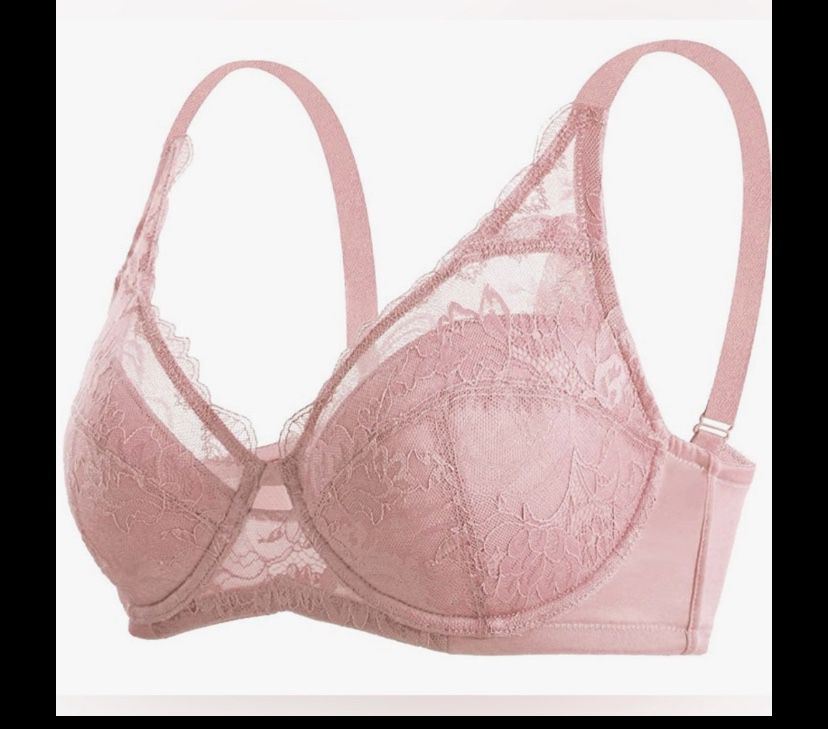 HSIA Underwire Bra for Women Minimizer Lace Full Coverage Everyday