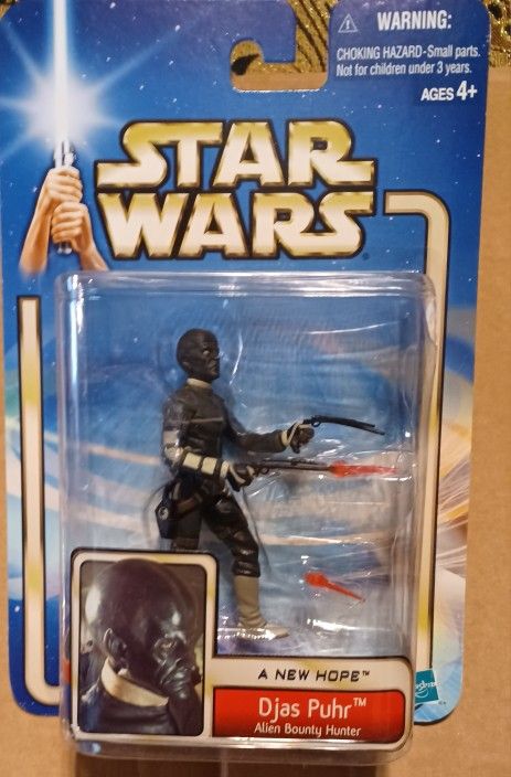Star Wars DJAS PUHR 2003 Bounty Hunter Figure 2003 Empire Strikes Back