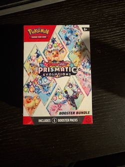 Pokemon scarlet and violet prismatic evolutions booster bundle