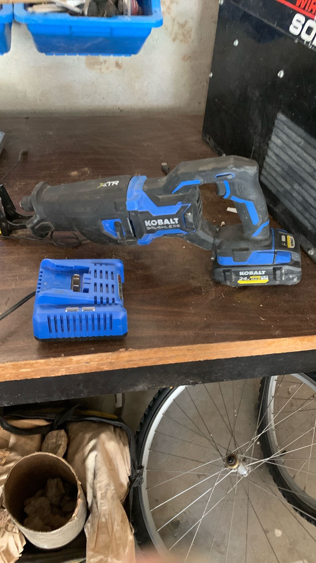 Kobalt Xrt Saber Saw With High Output Battery And Charger