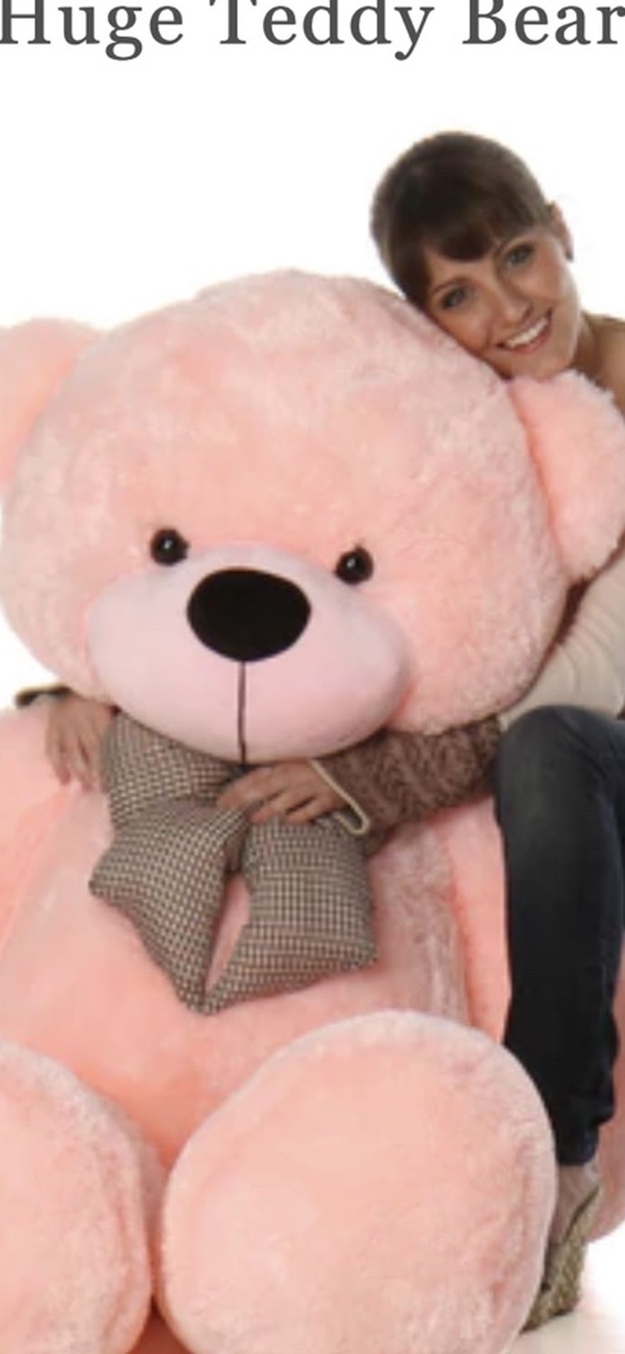 72 in pink cuddle :Giant Teddy bear