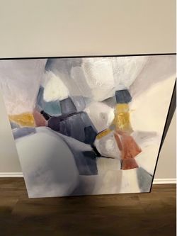 Wall art with frame 49” x 49”