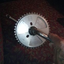 44 Tooth Haro Mega Nuke Silver Annidized Sprocket 