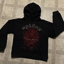 Spider Rhinestone Hoodie