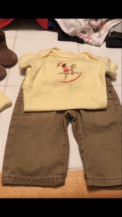 Cowboy/Cowgirl 4 pc outfit size 3 months