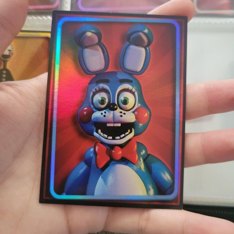 rare fnaf cards Five Nights At Freddy's Collectable Dog Tag Trading Card and Key Chain Tin Set : Toys & Games Discover 23 F.N.A.F pokemon cards