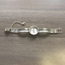Silpada Designs Watch Sterling Silver .925 case & band. Stamped Israel weight 43.3 grams. T2749