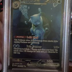 Psa 9 Blastoise 161/131 Pokemon 151 Sir 
