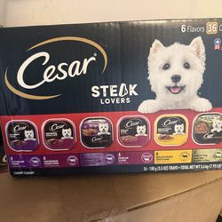 Cesar STEAK LOVERS Dog Food 36c
