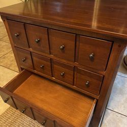 3 Drawer Side Table 