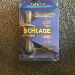 Schlage Brush Bronze Bed & Bath Door Lock