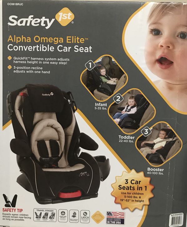 Safety 1st Alpha Omega Elite Convertible Car Seat Including Box Owner S Manual For In Irvine Ca Offerup