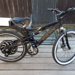 Golden Motor Electric E-bike  Heavy Duty Aluminum Frame Heavy Duty For Heavy Riders