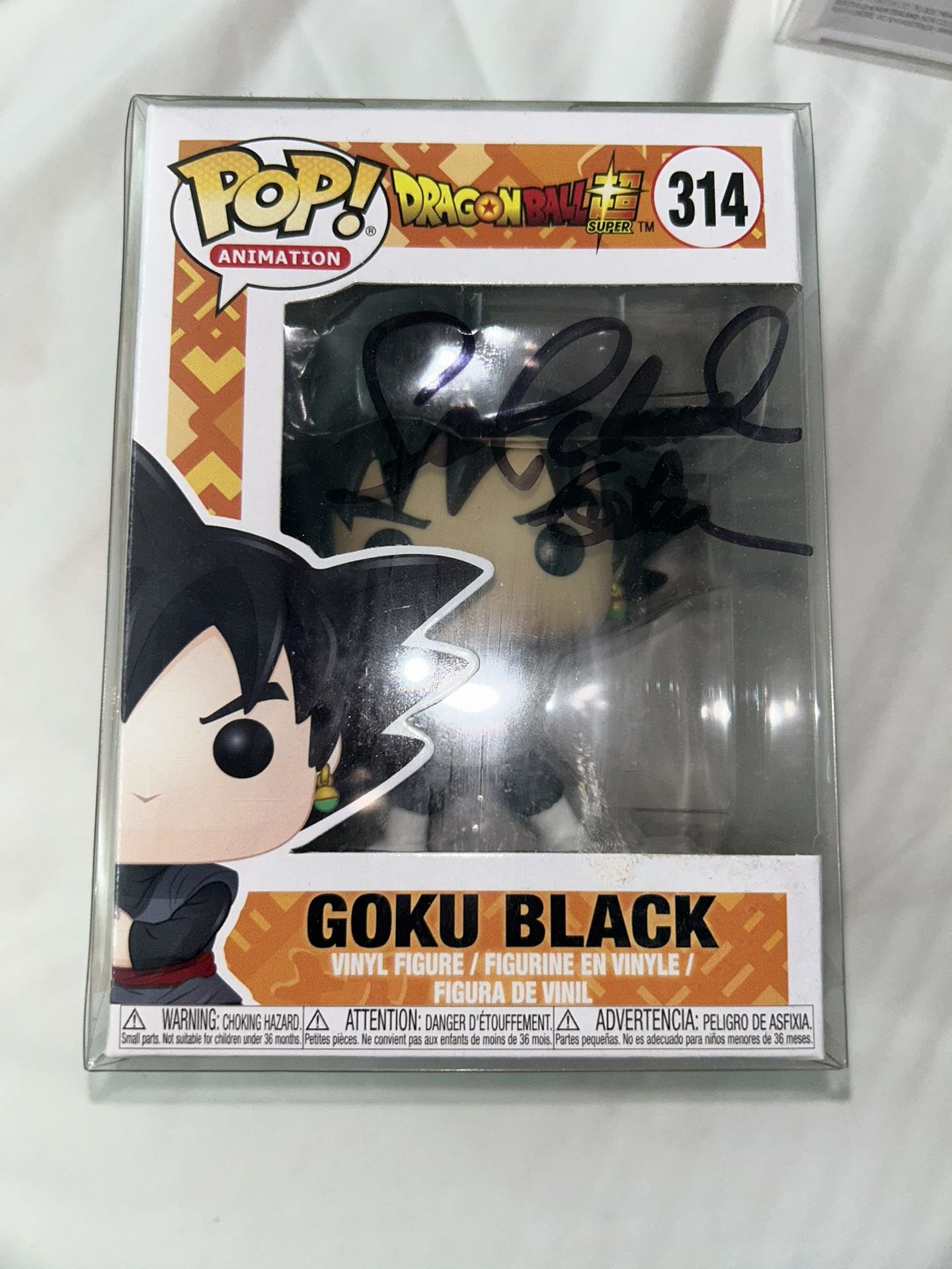 Funko Pop (Goku Black) Autographed