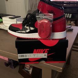 Retro Air Jordan 1 Bred Patin