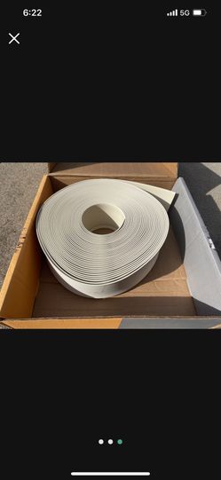 TP Rubber Wall Base - Almond Color