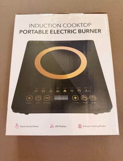 New Induction Cooktop Portable Electric Burner