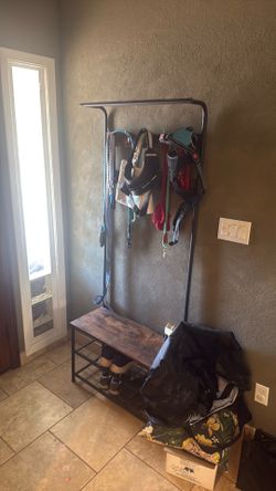 entryway hall tree