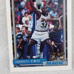 Rookie Shaquille O'Neal 92 Perfect Borders and Corners 