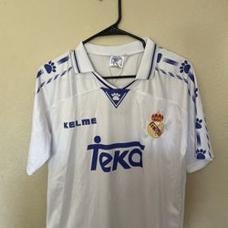Soccer Hugo Sanchez Real Madrid Jersey Size L