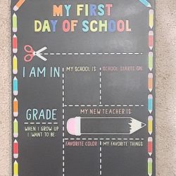 First And Last Day Of School Memory Board