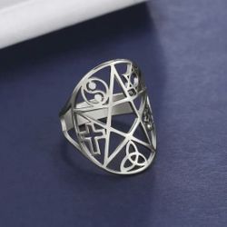 Stylish Pentagon Ring I Have 2 $10. each Or 2 For $15.