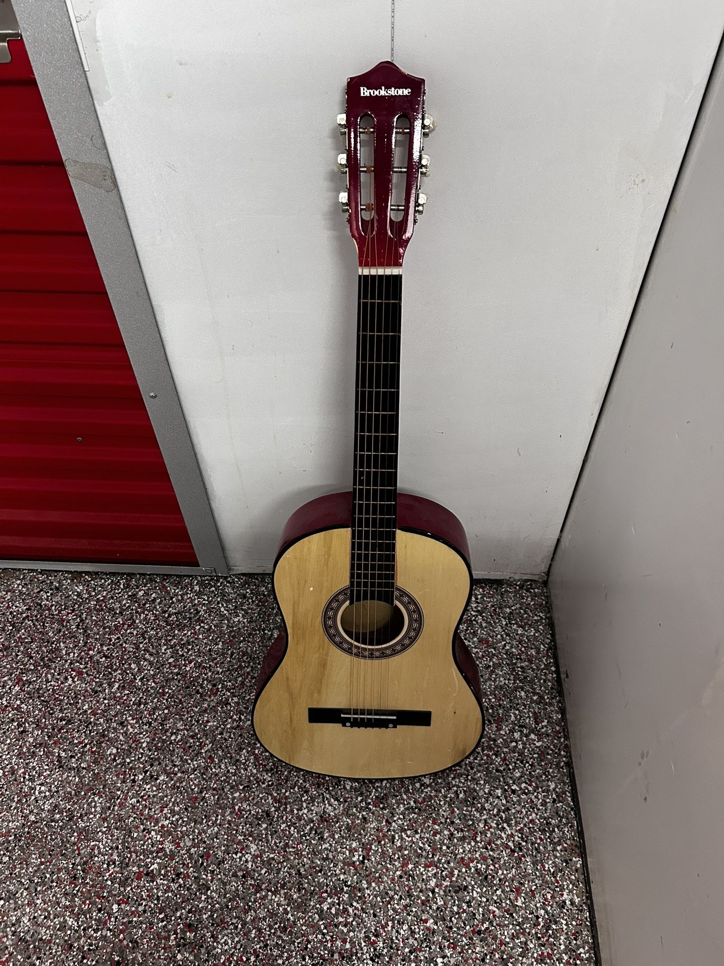Brookstone Kids Guitar Color Red