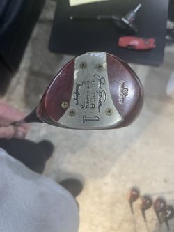 Rare Jack Nicklaus Super Eye O Matic MacGregor Persimmon Driver