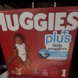 Huggies Diaper Size 1 Big Box Sell Or Trade For Enfamil 12 Oz Cans 