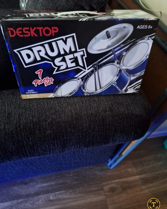 7 Piece Desktop Drum Set