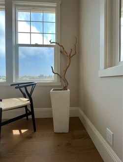 White Ceramic Pots  - 2