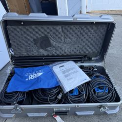 ARRI 300 Plus Fresnel Professional Film Light Kit w/ Case, Stands & Scrims – Cinema Lighting