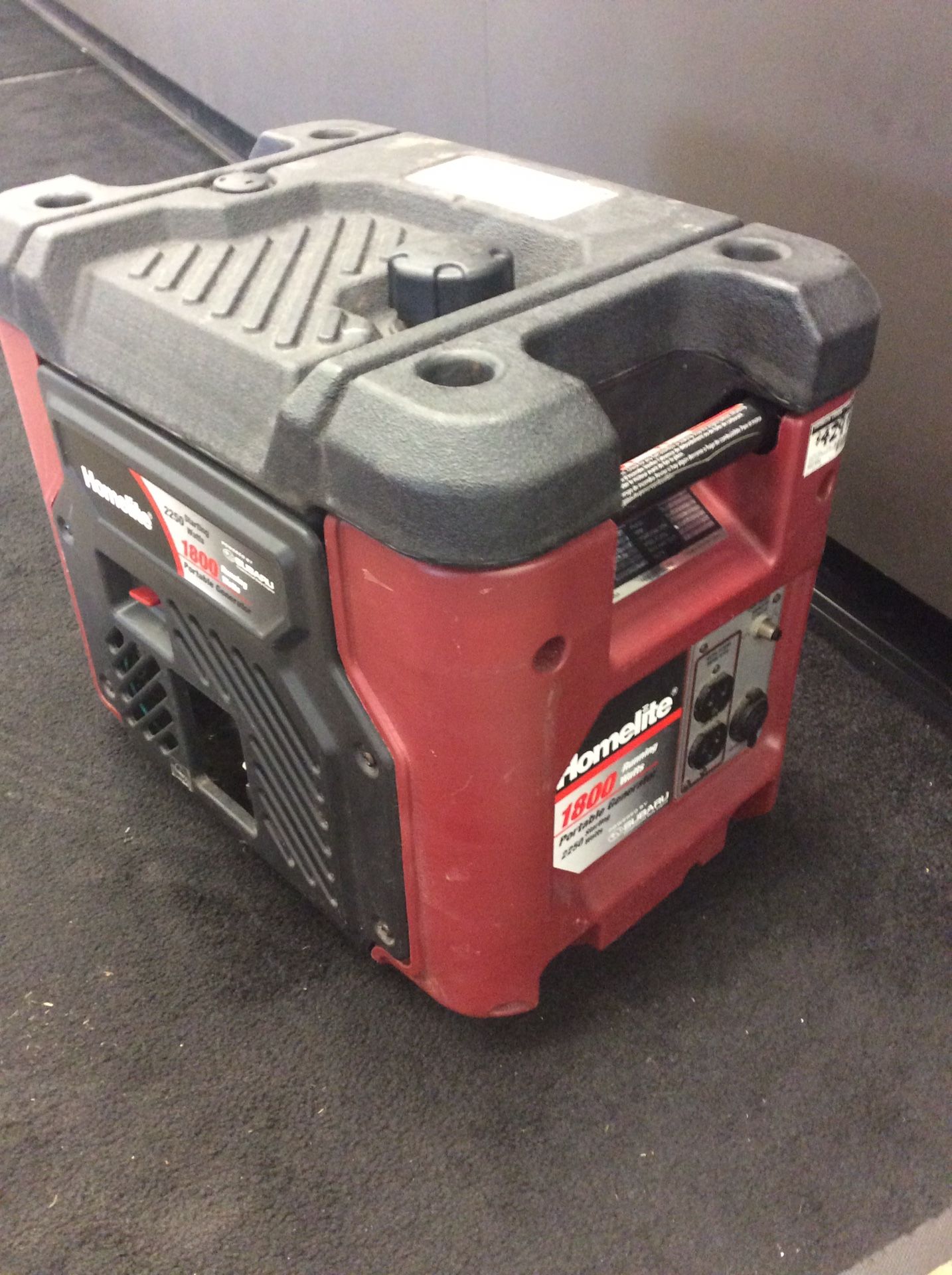 HOMELITE 1800 WATTS GENERATOR POWER BY SUBARU for Sale in Tacoma, WA ...