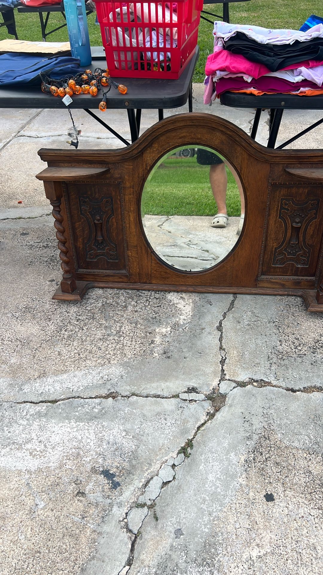 Antique mirror