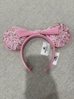 pink rhinestone disney ears