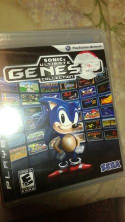 Brand new sonics genesis collection ps3
