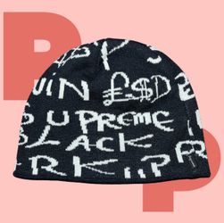 Supreme Black Ark Beanie