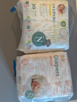 New 2 Packs Newborn Size N Diapers Sensitive Little Me Baby Gear